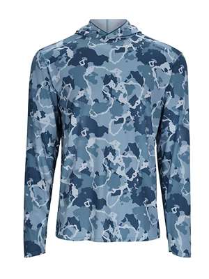 Simms Solarflex Hoody regiment camo neptune Fly Fishing Hoodies