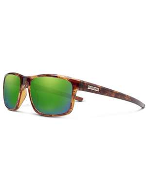 Suncloud Respek in Tortoise polarized green mirror. Suncloud Polarized Optics