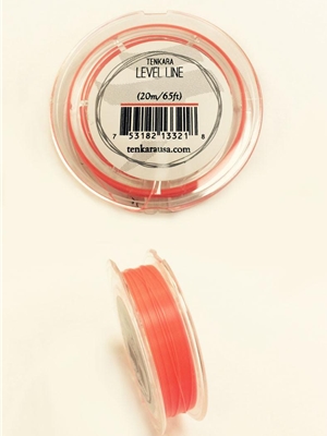 Tenkara Level Line #3.5 orange Fly Fishing Wire and Specialty Leader Materials