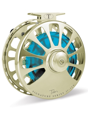 tibor signature 11/12S fly reel satin gold Ted Juracsik/Tibor Reels