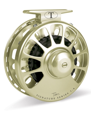 tibor signature 7/8 fly reel gold Ted Juracsik/Tibor Reels