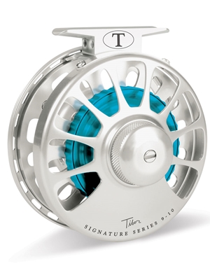 tibor signature 9/10 fly reel silver frost Ted Juracsik/Tibor Reels